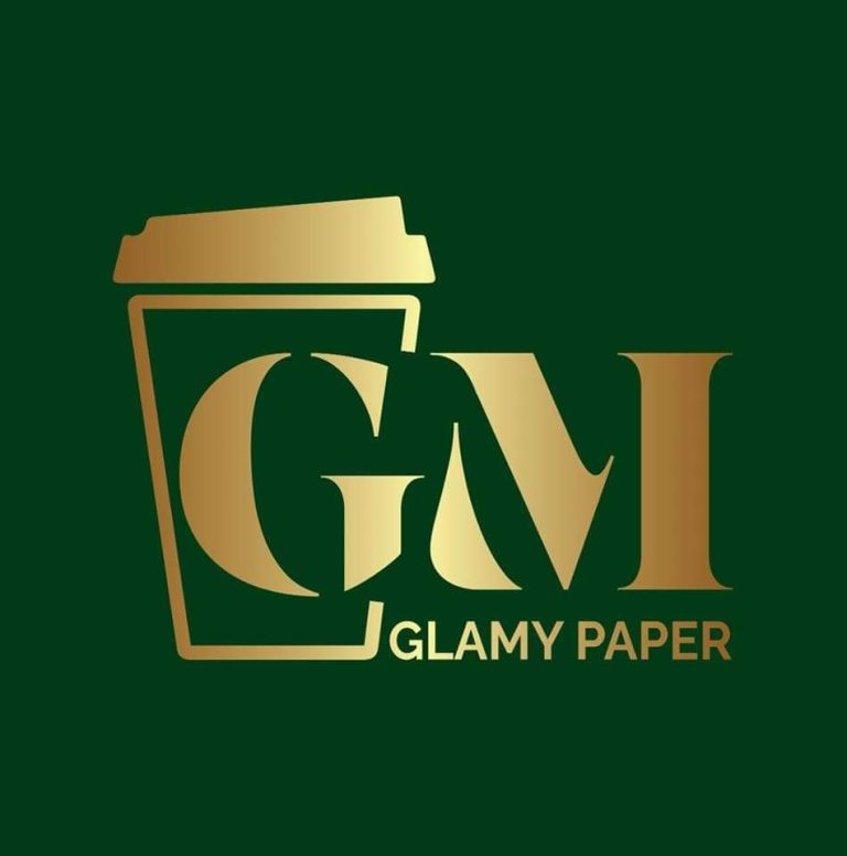Glamy paper