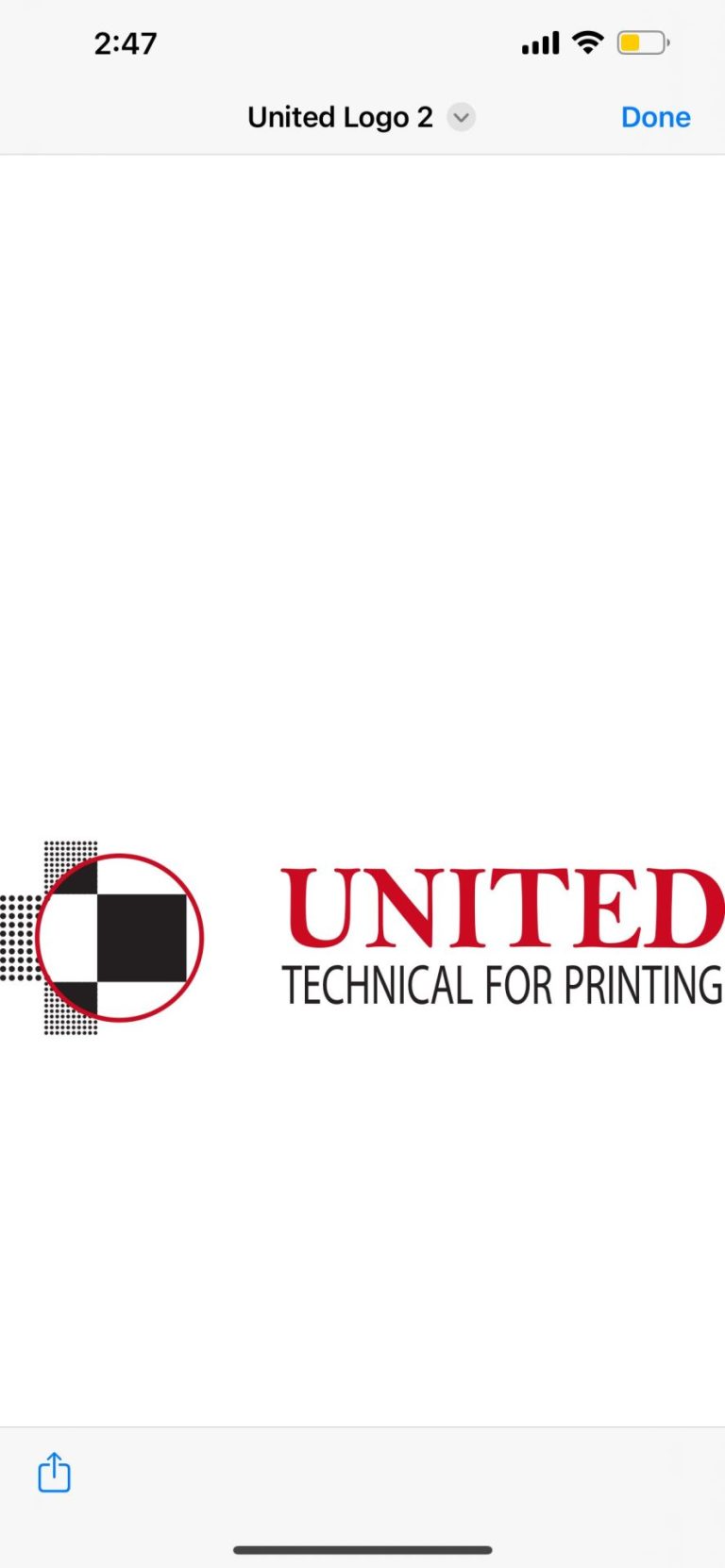 UNITED TECHNICAL FOR PRINTING